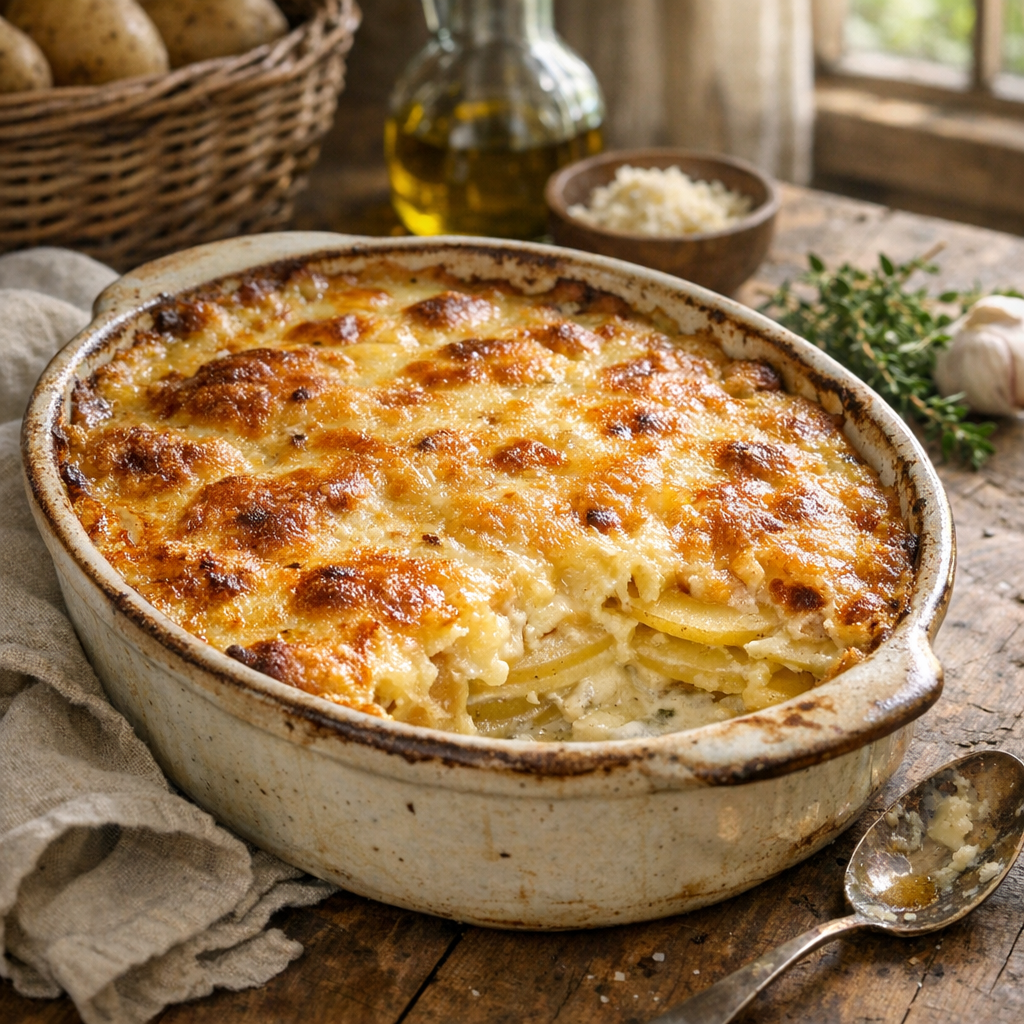 Réussir le vrai Gratin Dauphinois crémeux sans le noyer